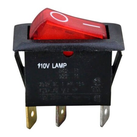 Allpoints Allpoints 42-1132 On/Off Lighted Rocker Switch - 16A/250V 421132